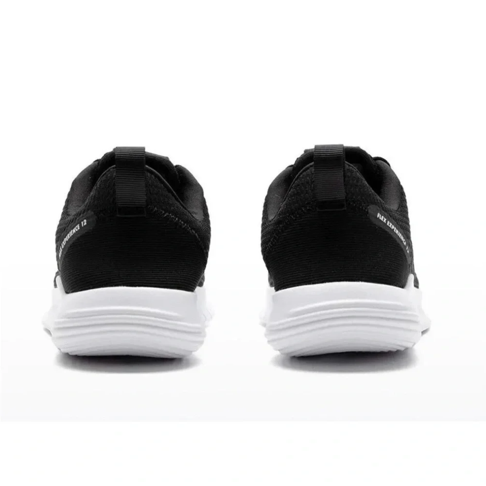 Nike Flex Experience Run 12 Women's White Black Running Work Shoe No Lid - Picture 3 of 8